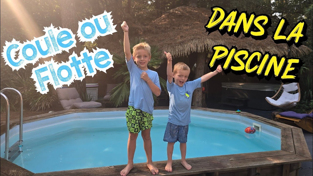 COULE OU FLOTTE CHALLENGE ! 💦