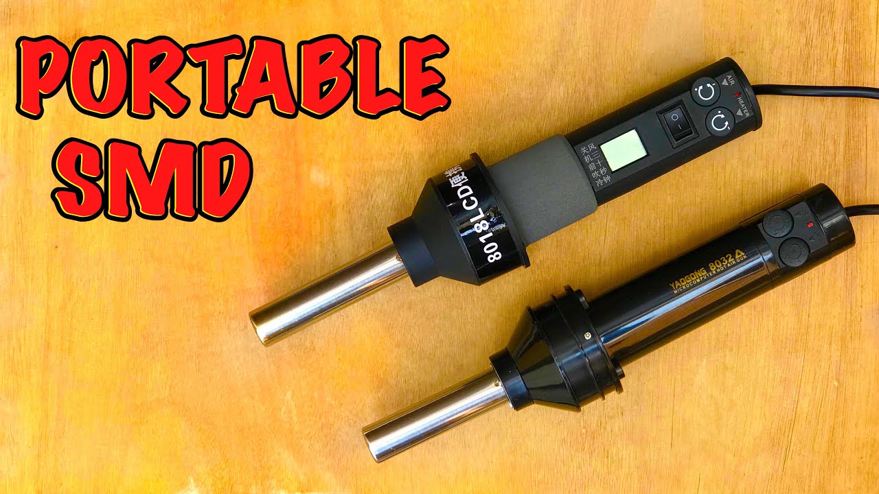 Portable smd 8032A ! 8018LCD | SMD Rework Station|SMD Rework Station 8032a|Best Portable SMD Station
