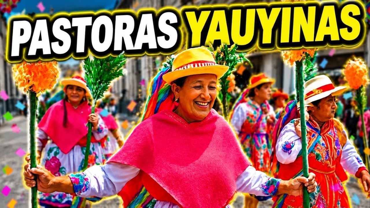 Pastoras Yauyinas, danza llena de belleza y tradición. Navidad en Yauyos