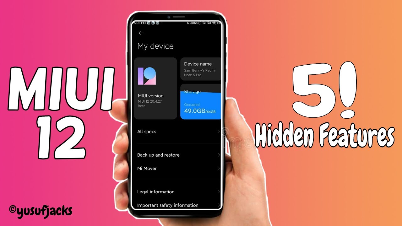 Top 5 Hidden Features of MIUI 12 Revealed