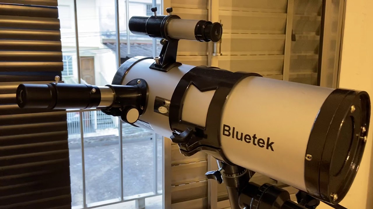 Primeiro dia: Telescópio Newtoniano Bluetek114mm