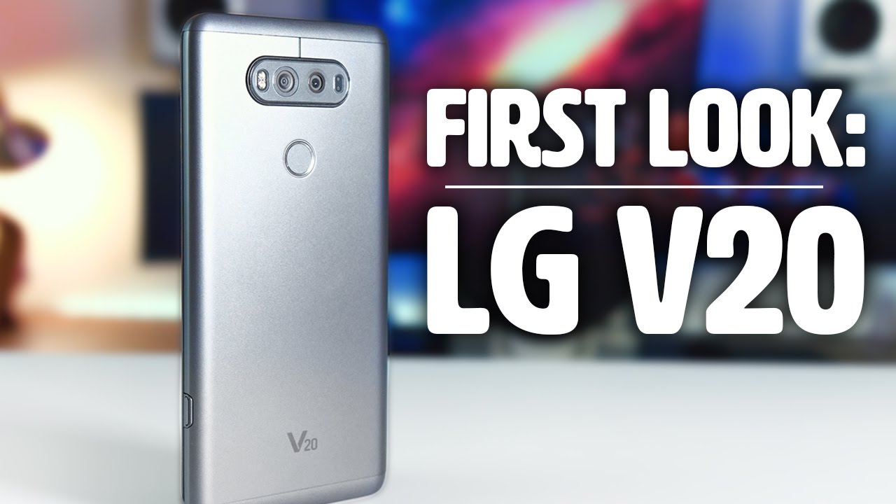 LG V20 First Impressions!