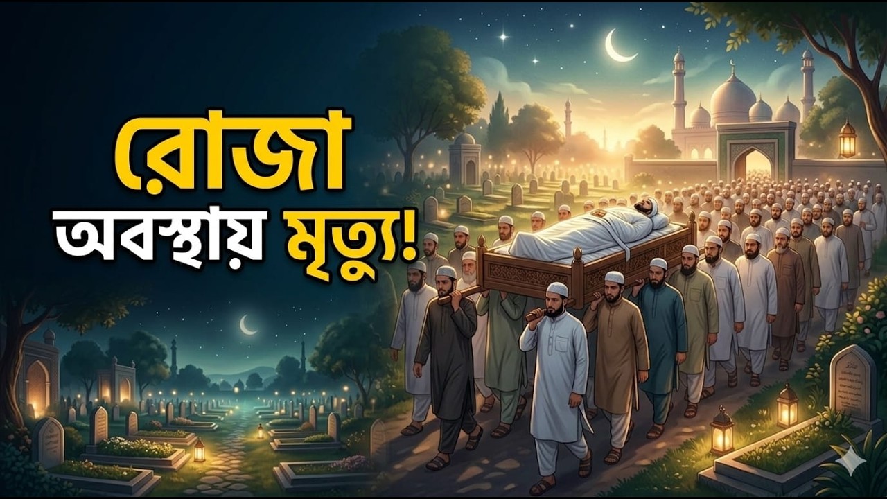 “রমজানে রোজা অবস্থায় মৃত্যু হলে কী হয়? ফেরেশতারা কীভাবে রুহ কবজ করেন!”