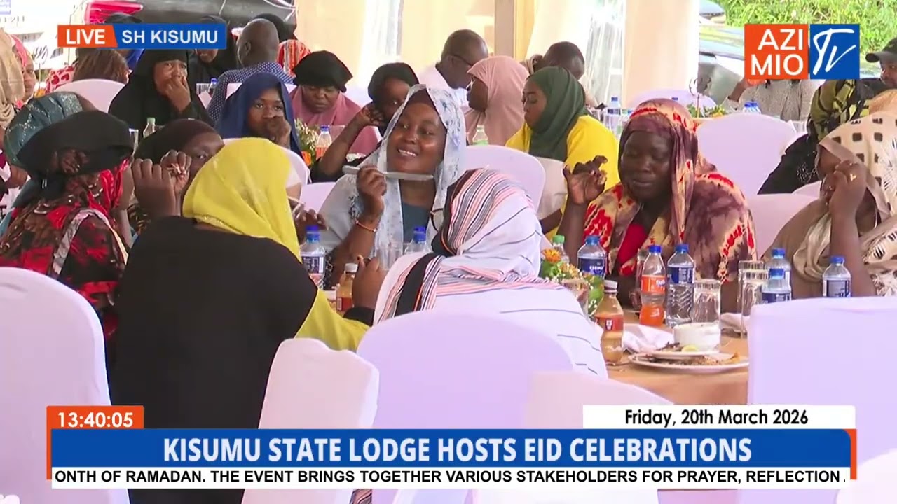 Copy of 🟠 LIVE: Idd-ul-Fitr Luncheon, Kisumu State Lodge