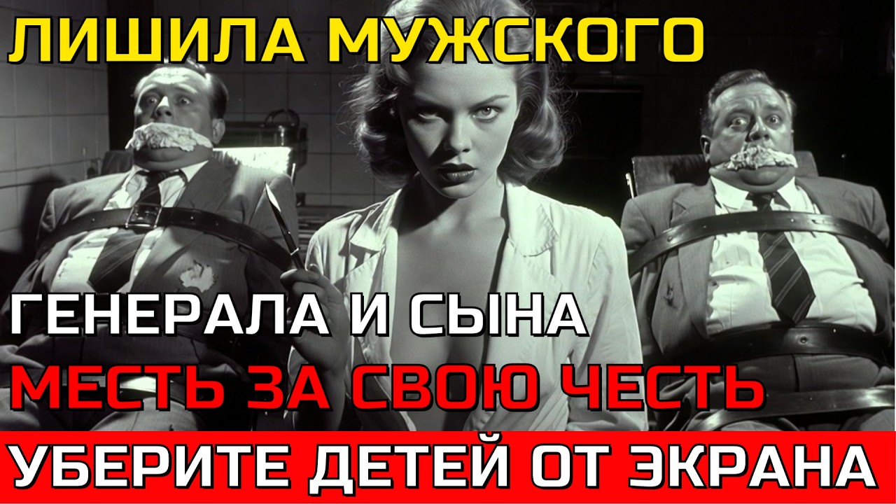 КРАСАВИЦА-ВРАЧ ОТРЕЗАЛА ИМ ВСЁ. Жестокая месть мажорам в 1953 году. Документальный фильм СССР
