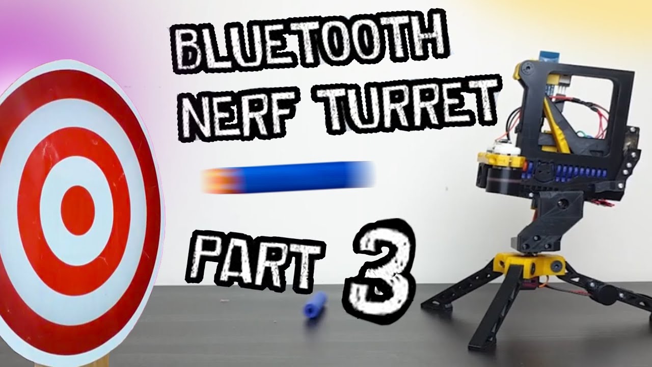 How to build a 3D printed Arduino Nerf turret - part 3 (final)