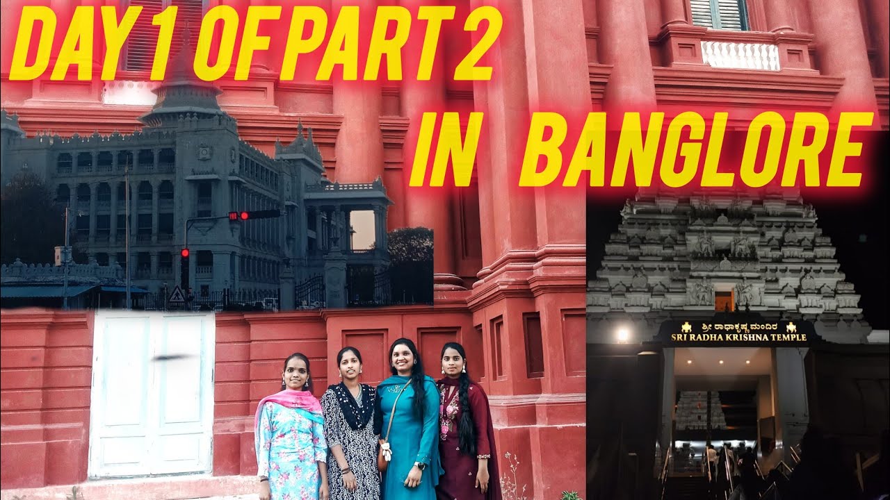 Part 2 of day 1 in banglore. #viral #travel #friends #banglore #trending #vlog #temple #iskon 