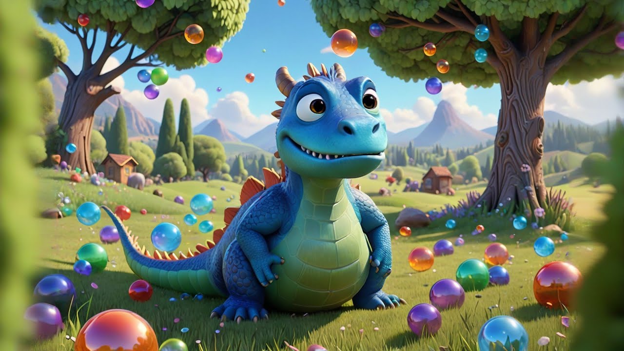 The Dragon That Snored Bubbles 🐉🫧 | Funny Nursery Rhyme for Kids