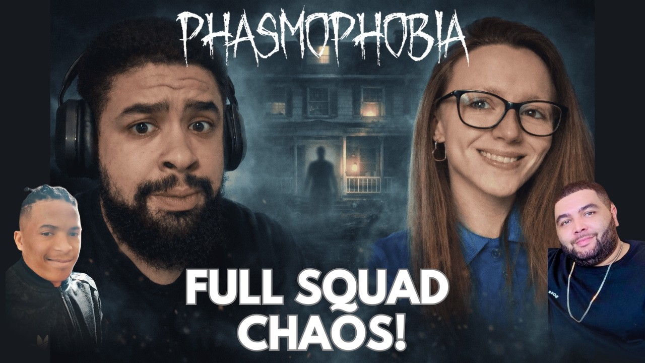 Full Squad Is Out In Phasmophobia - Phas Monday
