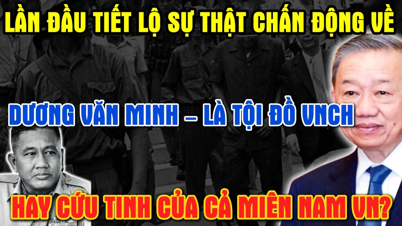 Lần Đầu Tiết Lộ: Dương Văn Minh – Là Tội Đồ VNCH Hay CỨU TINH Của Hàng Triệu Người Miền Nam 1975?