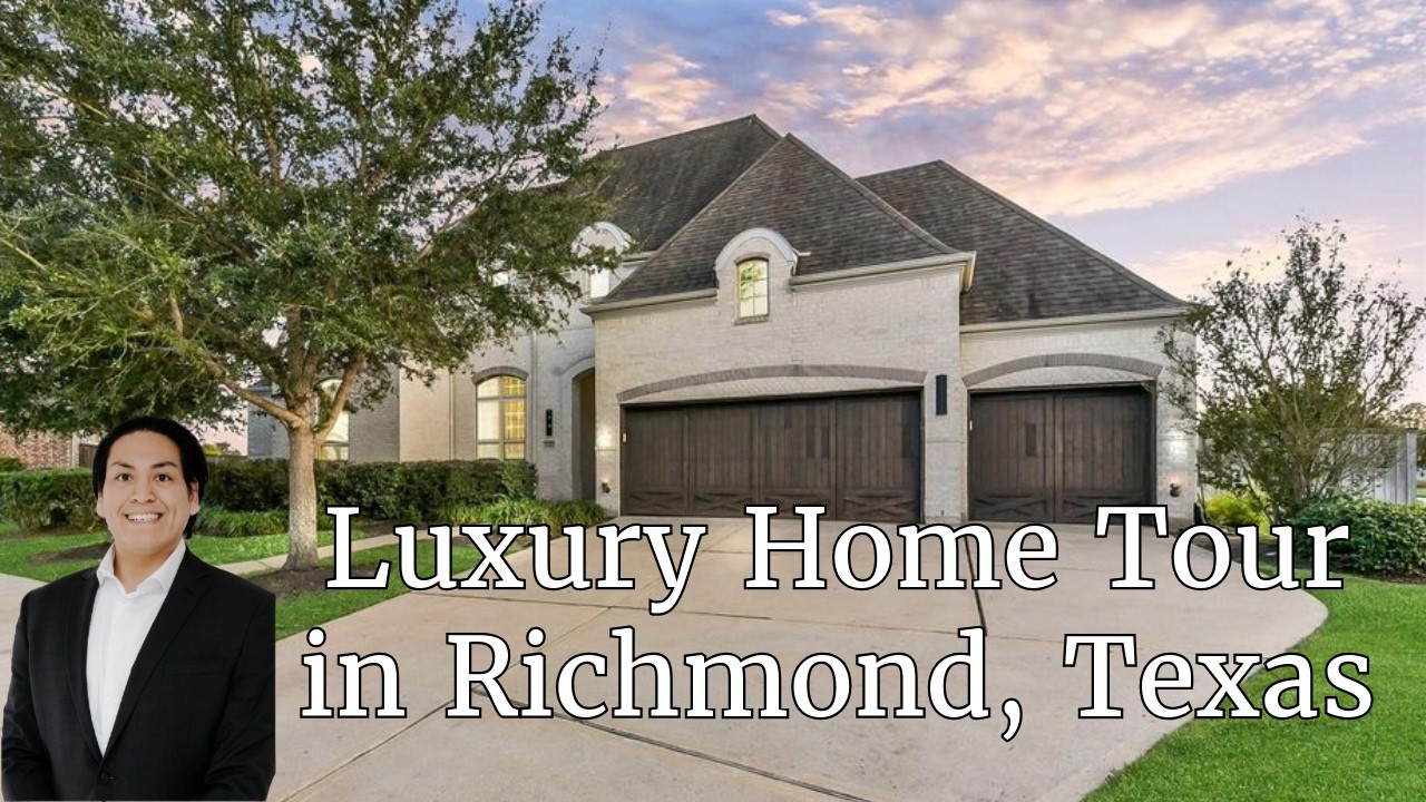 21103 Falling Dawn Dr in Richmond, Texas. Luxury Home Tour | Fort Bend Homes