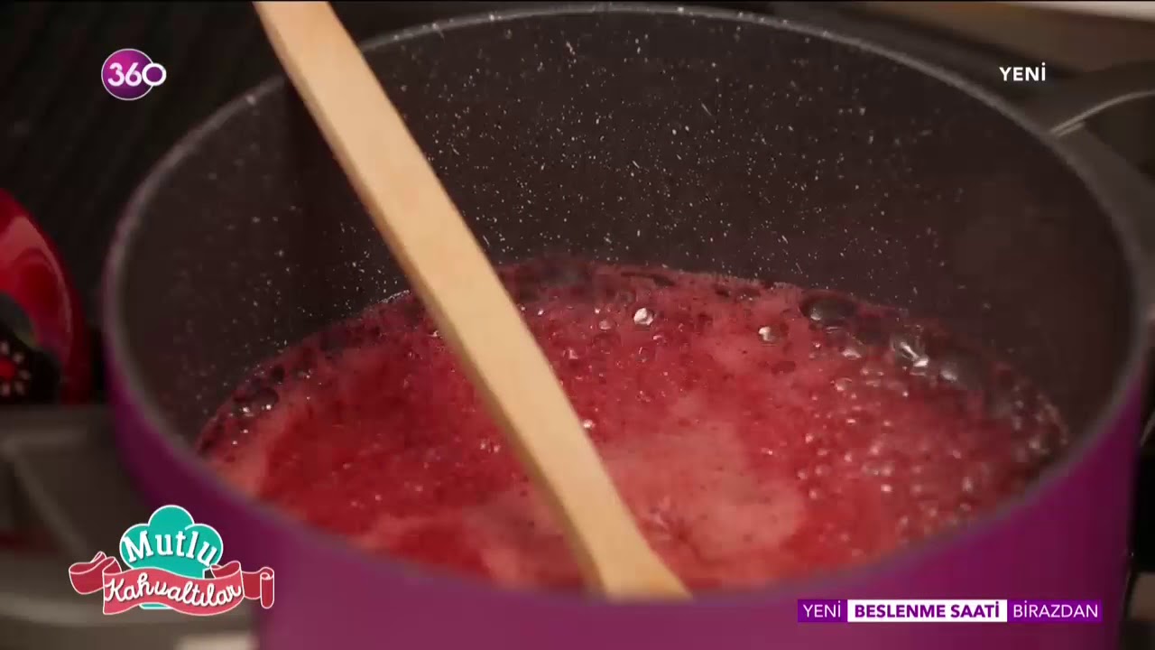 Mutlu Kahvaltılar - Frenk Üzümü Reçeli Tarifi - 08 08 2018