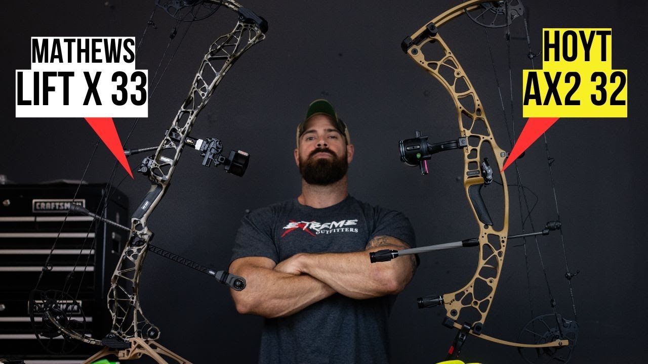 Bow Wars: Hoyt Alpha AX2 32 против Lift X 33