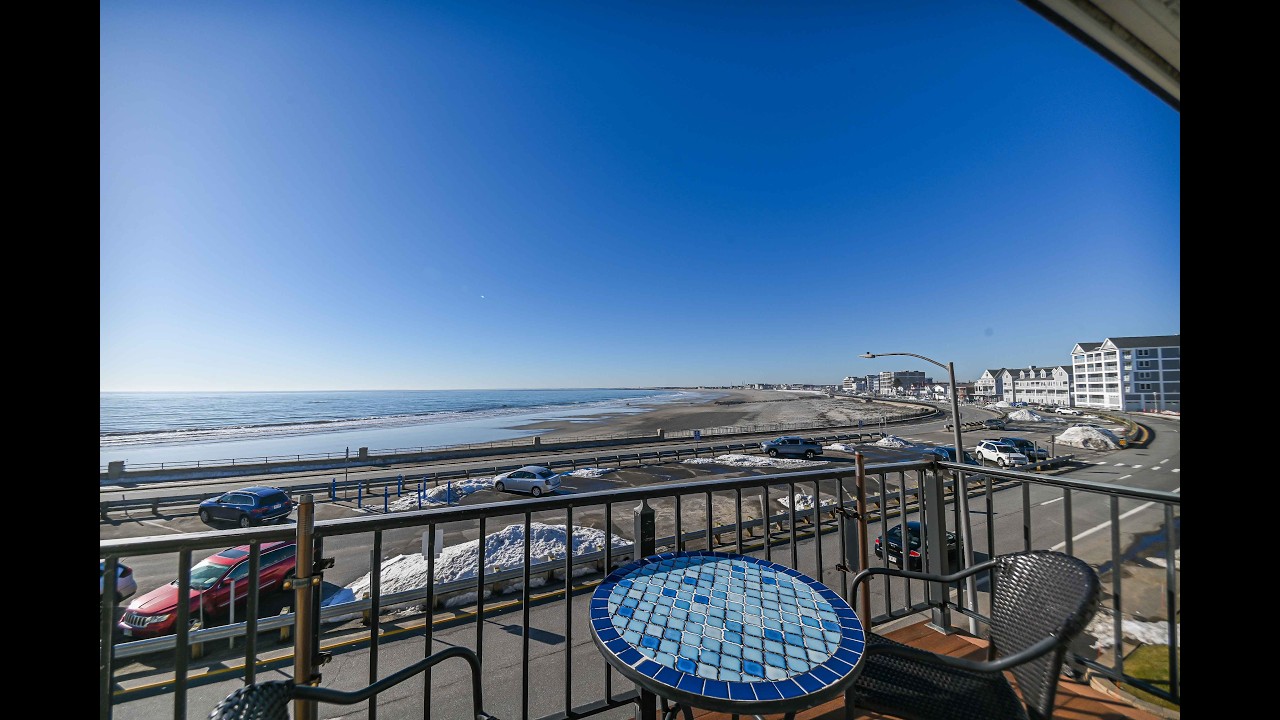 BOLD OCEAN VIEW CONDO IN HAMPTON BEACH ~ UNIT A-5 IS AVAILABLE IMMEDIATELY!
