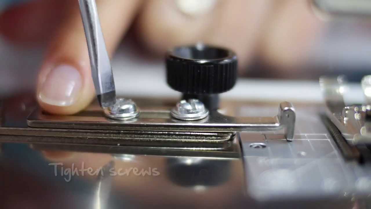 Tutorial: how to bind edges with the BERNINA binders no. 87 and 88 with binder feet no. 95 and 95C
