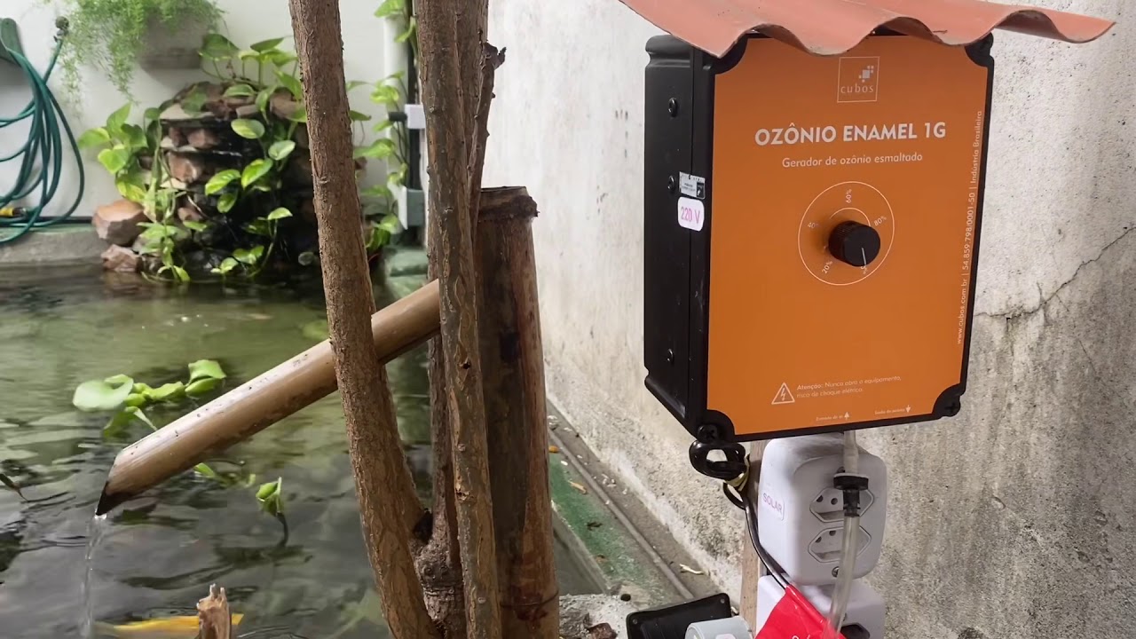 Como instalar gerador de ozônio em um lago ornamental
