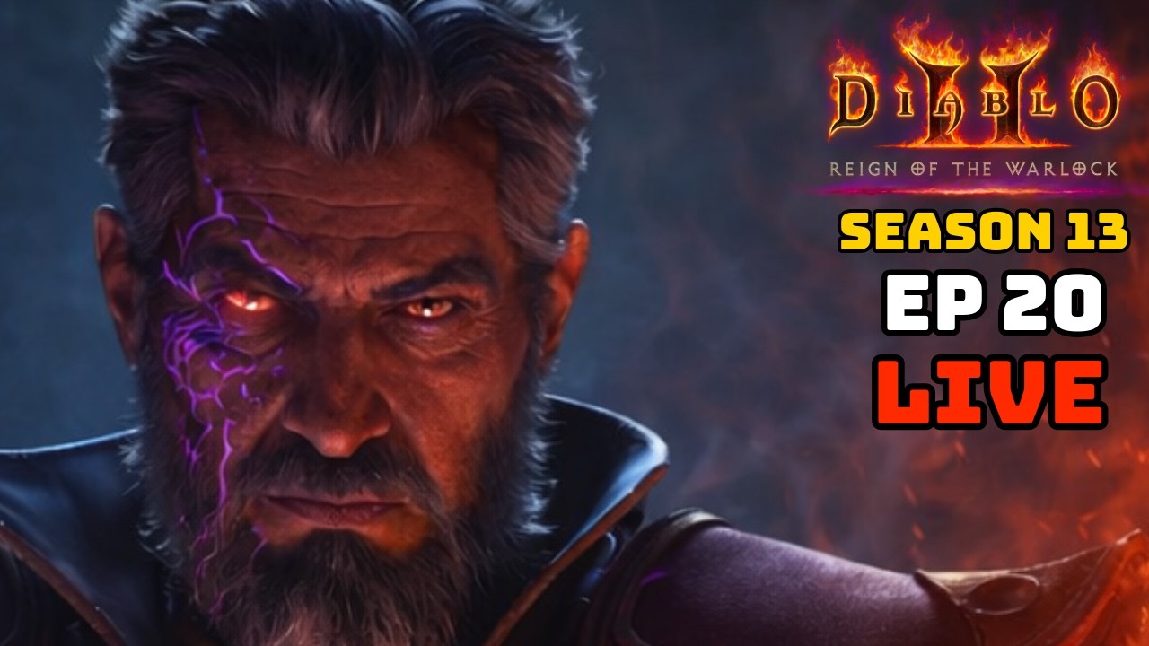Warlock Season 13 Day 20 [LIVE] - Diablo 2 Resurrected Reign of the Warlock