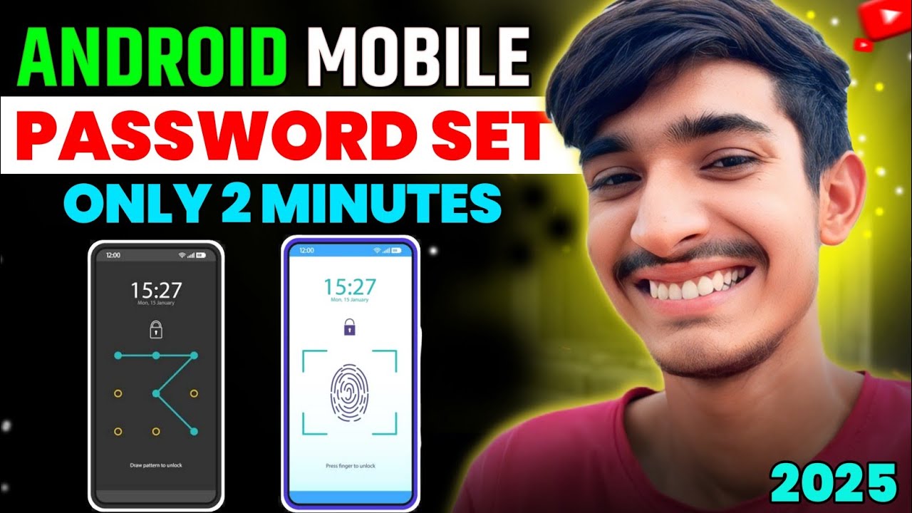 Mobile Me Password Kaise Dale | Mobile Me Password Lagane Ka Tarika | How To Set Password In Mobile