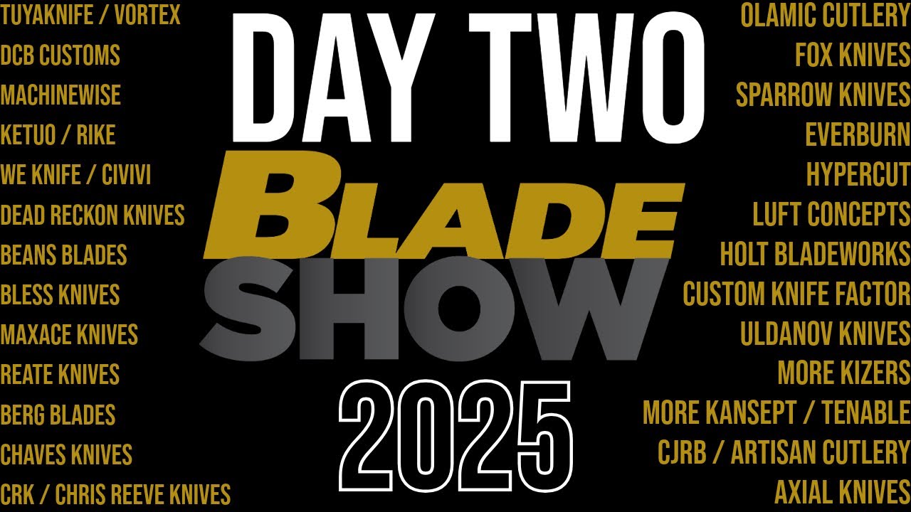 Blade Show 2025 - More New Knives from Atlanta - Day 2
