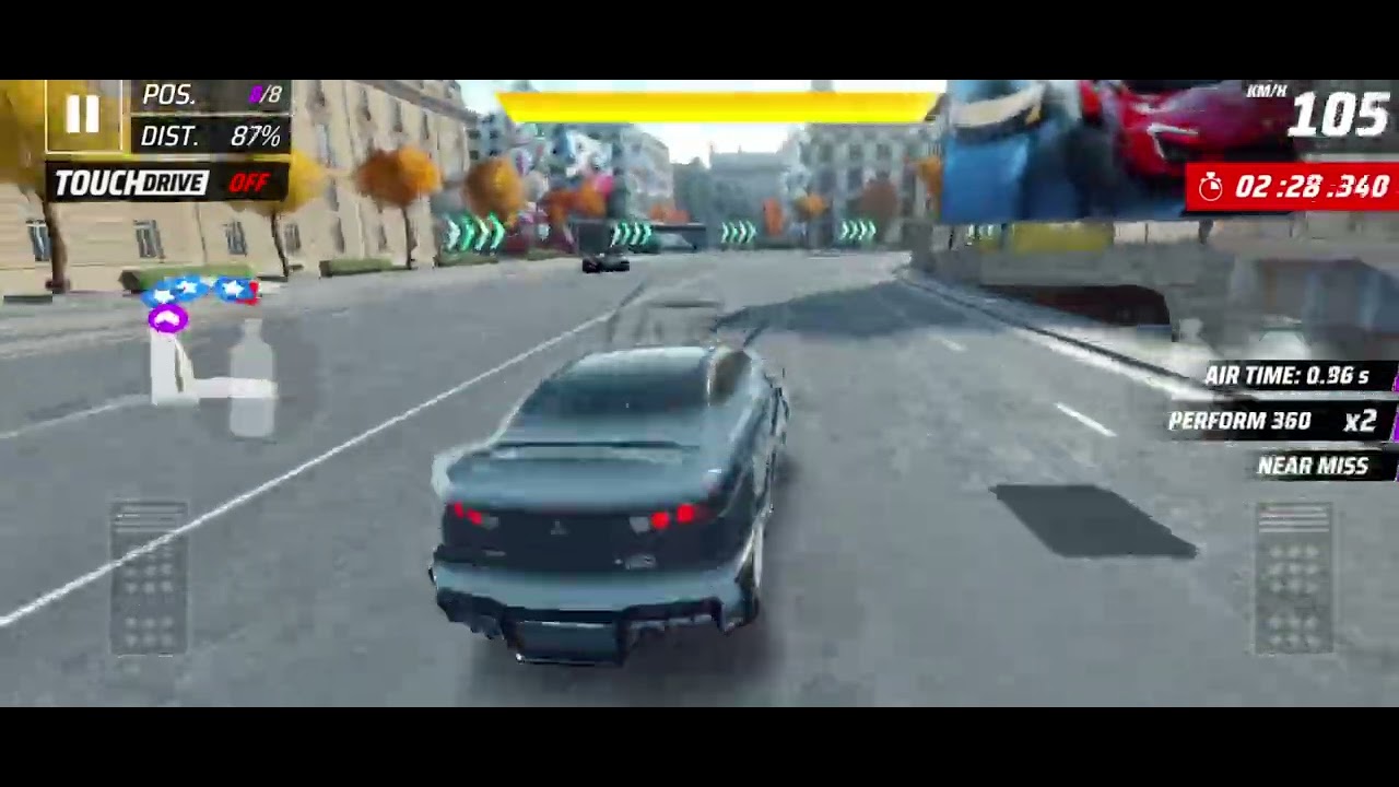 First time four finger claw vs steer to control #aspahlt9 #asphaltcommunity8 #gaming #gta #video 