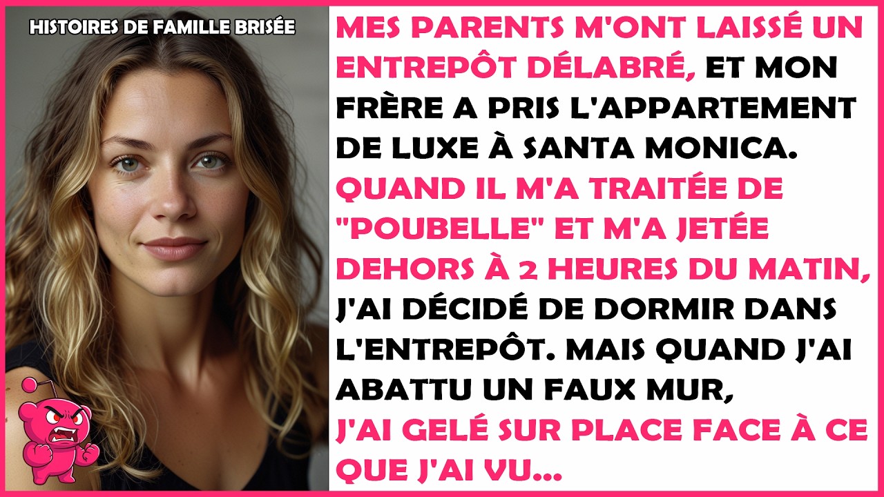 Mes parents m'ont laissé un entrepôt délabré, mais quand je suis entrée dedans...