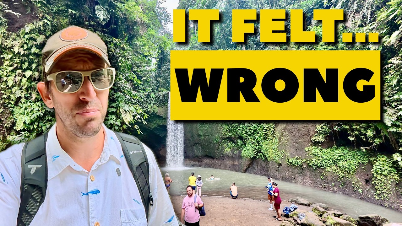 I Went to a Famous Bali Waterfall and I Hated It