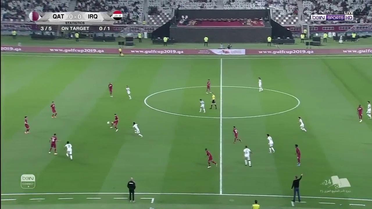 مباراة قطر والعراق بث مباشر - خليجي 24 | تعليق حفيظ الدراجي
