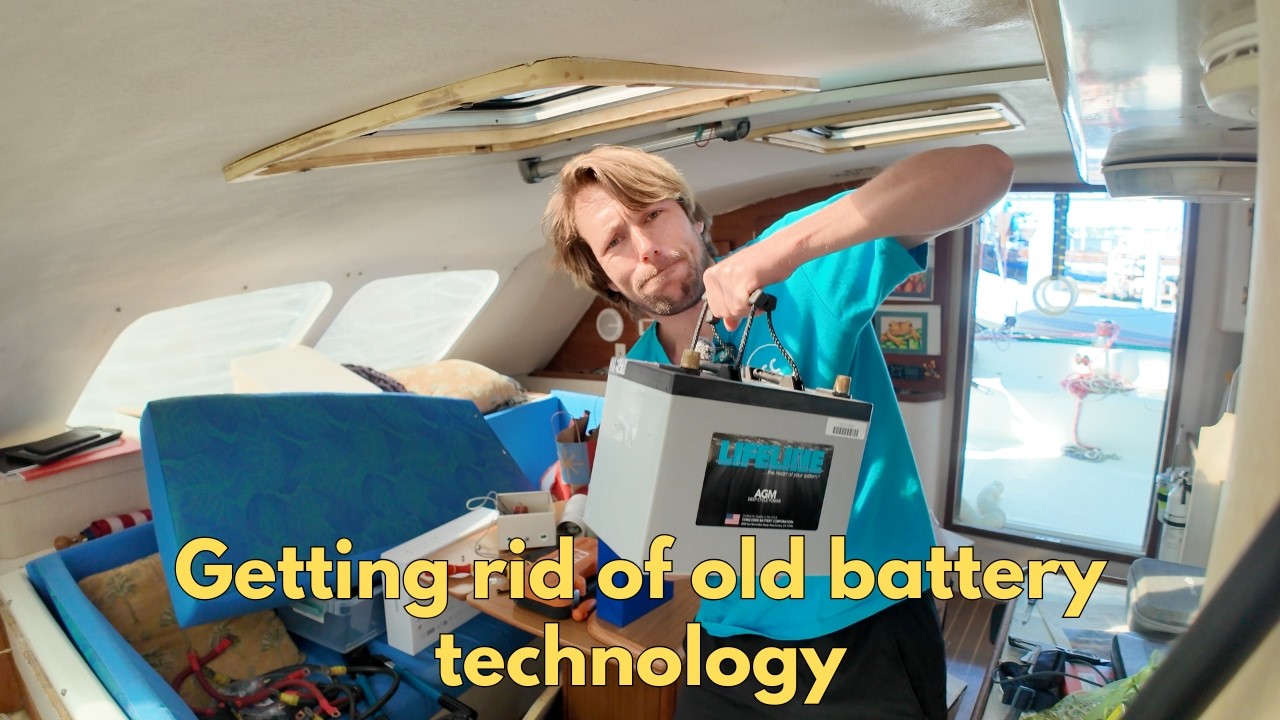 Building our ultimate off-grid catamaran custom lithium setup | Part 1