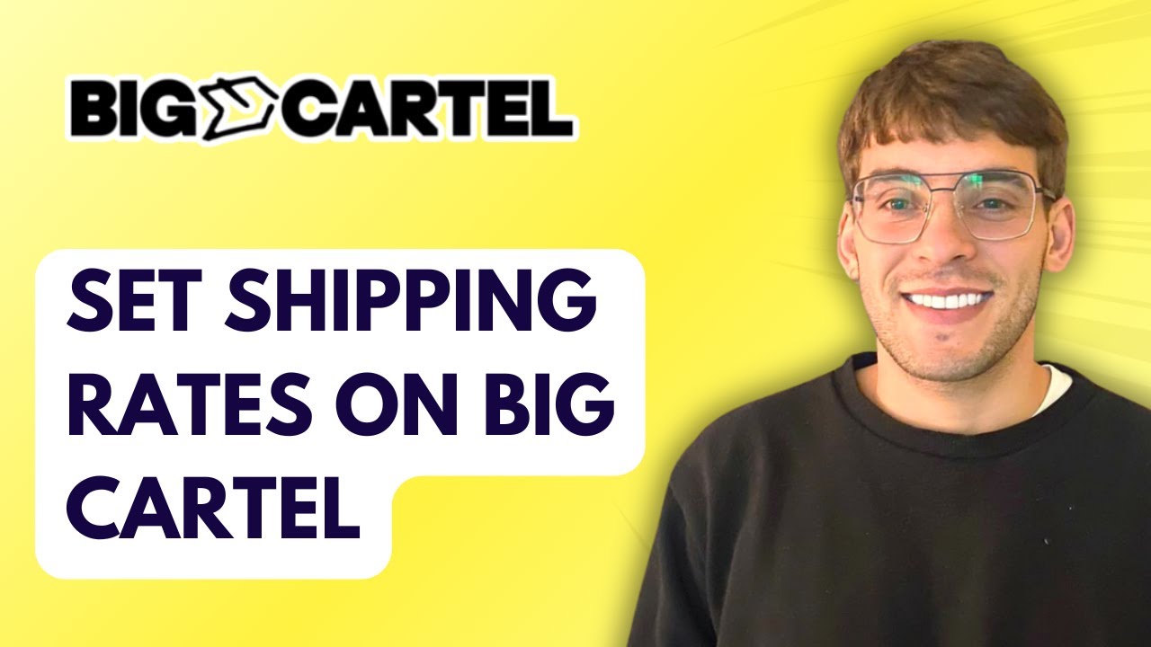 How to Set Shipping Rates on Big Cartel [2026 Full Guide]