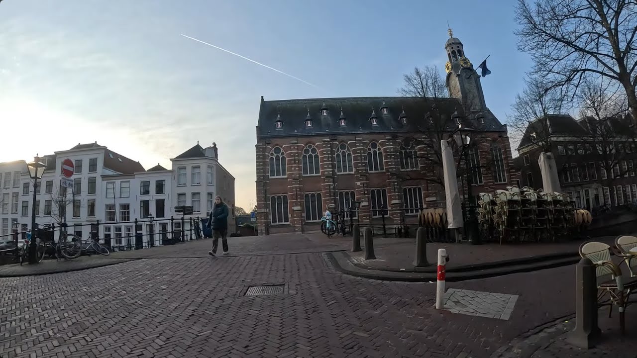 Yamaha MT-07 2025 Winter in The Netherlands, few days before Christmas.