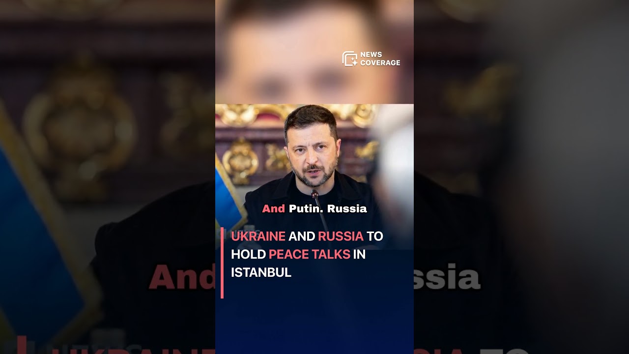 Breaking News: Ukraine and Russia to hold peace talks in Istanbul #worldnews #news