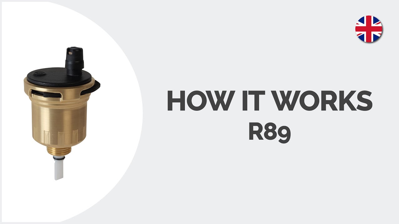 How the high-performance automatic air vent with filter works 🇬🇧 | R89 | GIACOMINI