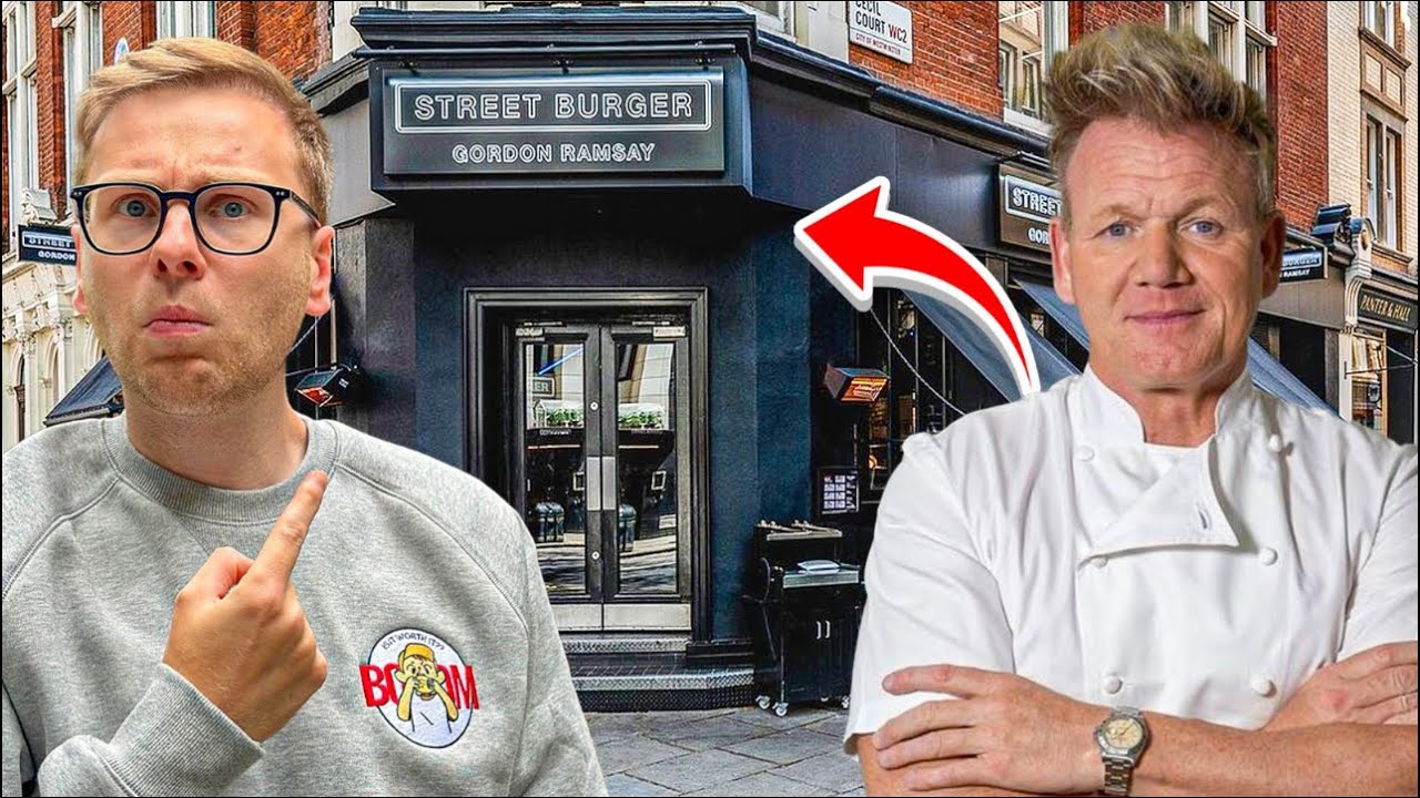 Стоит ли покупать уличный бургер GORDON RAMSAY'S?