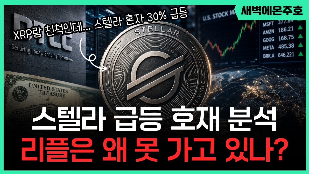 DTCC 호재로 오른 스텔라, 리플 XRP와 갈린 결정적 차이