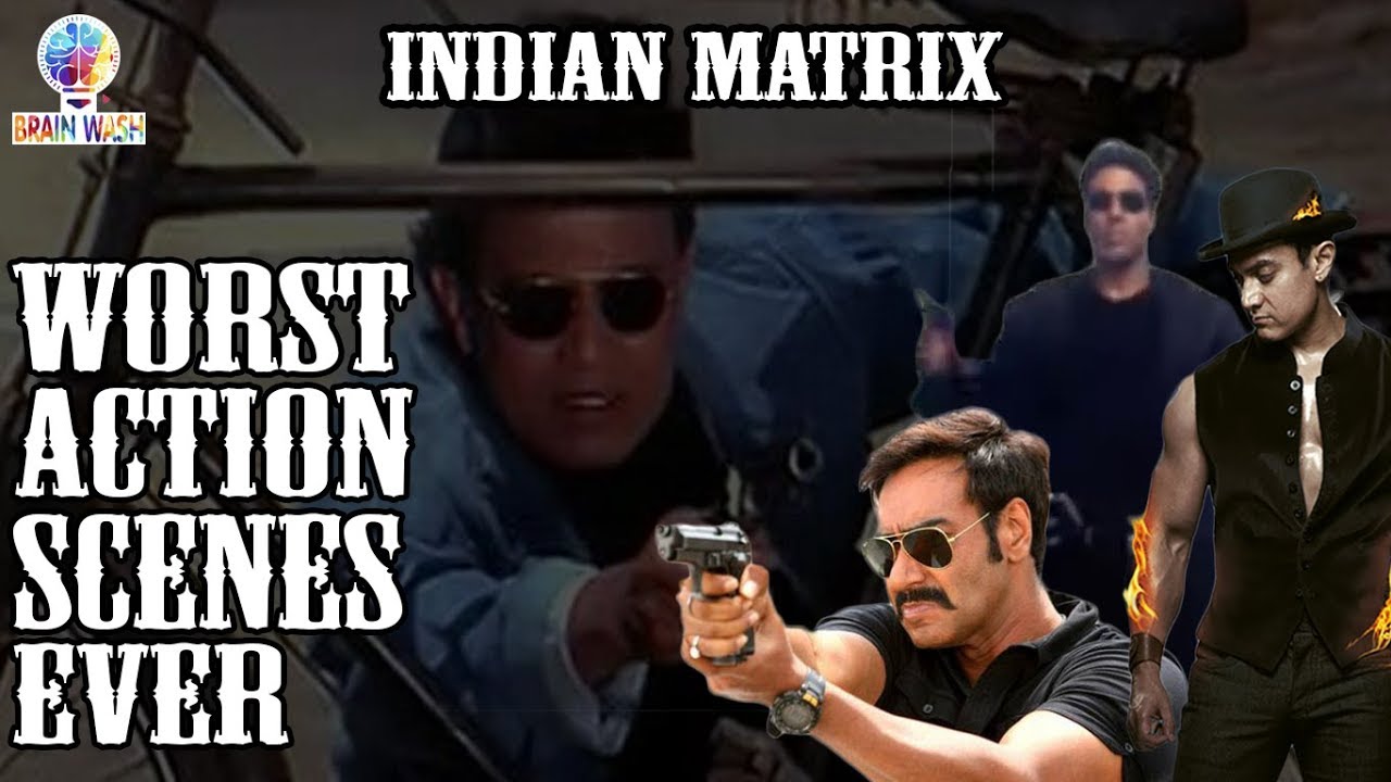 The Worst Action Scenes in Bollywood | Brain Wash