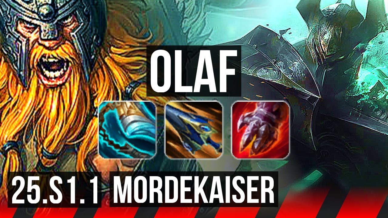 OLAF vs MORDEKAISER (TOP) | 10/3/7, Dominating | NA Master | 25.S1.1