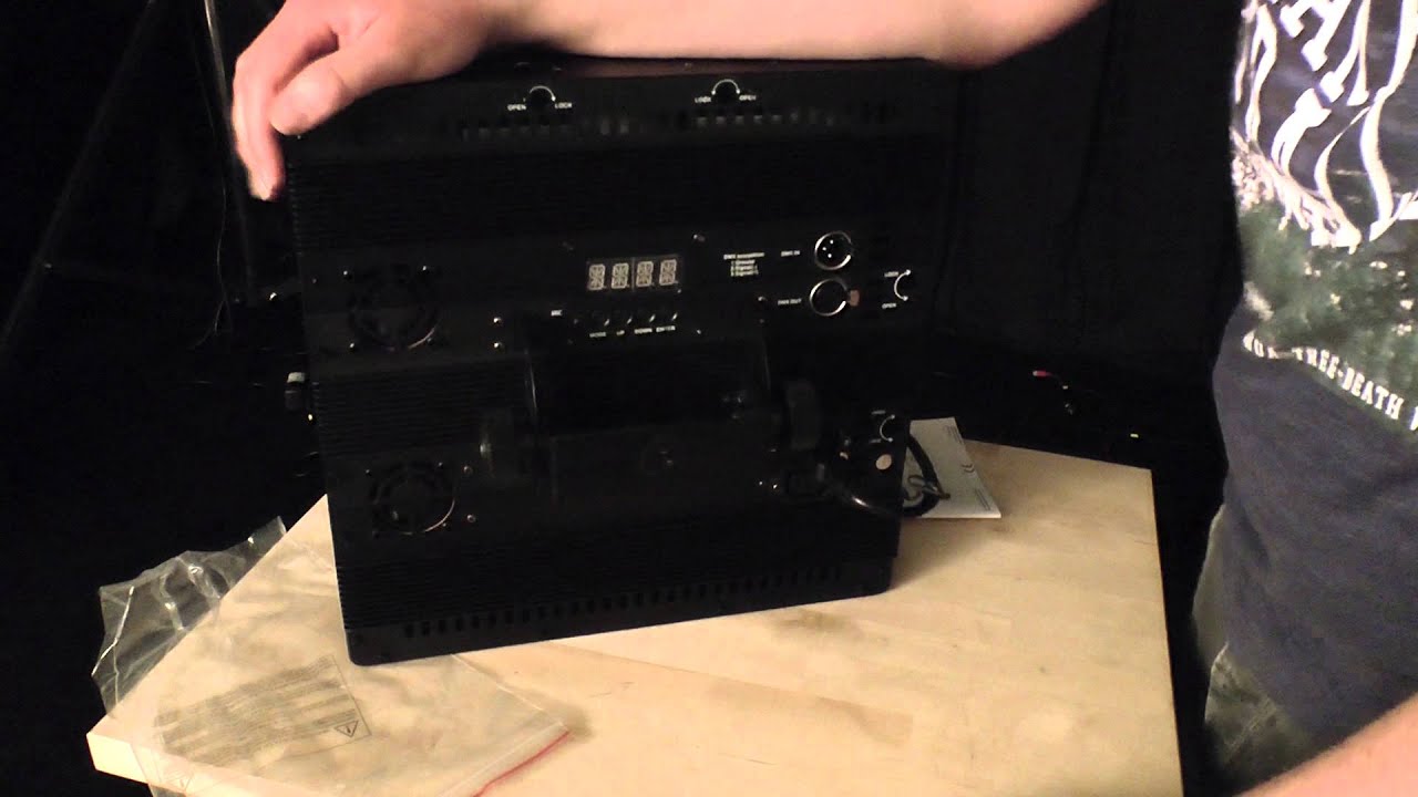 LM94~Video-Test: eurolite LED CBC 9x15 COB RGB