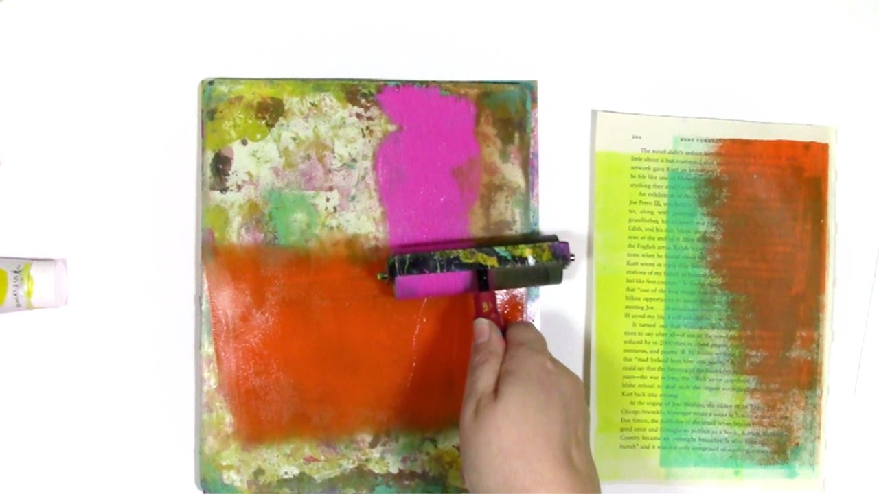 Making your first gel print