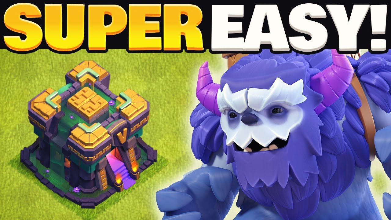 Easy TH14 Yeti Spam Attack Strategy Explained (Clash of Clans)