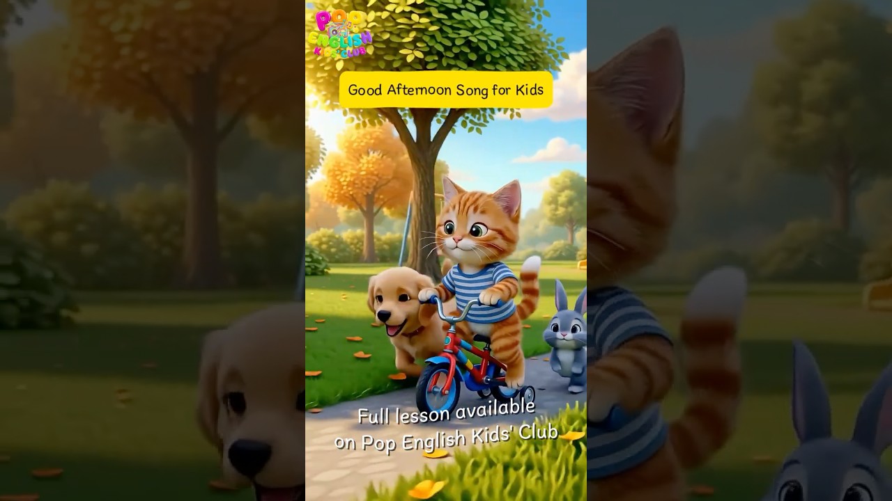 Good Afternoon Song for Kids | Afternoon Routine Words and Actions | Kids Songs and Nursery Rhymes