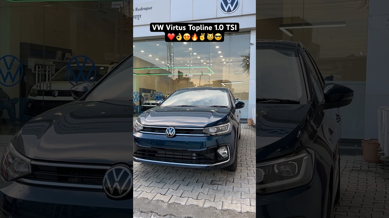 VW Virtus Topline 1.0 TSI ❤️👌😍🔥✌️😼😎 #shorts #vwvirtus #2025cars #carfeatures2025