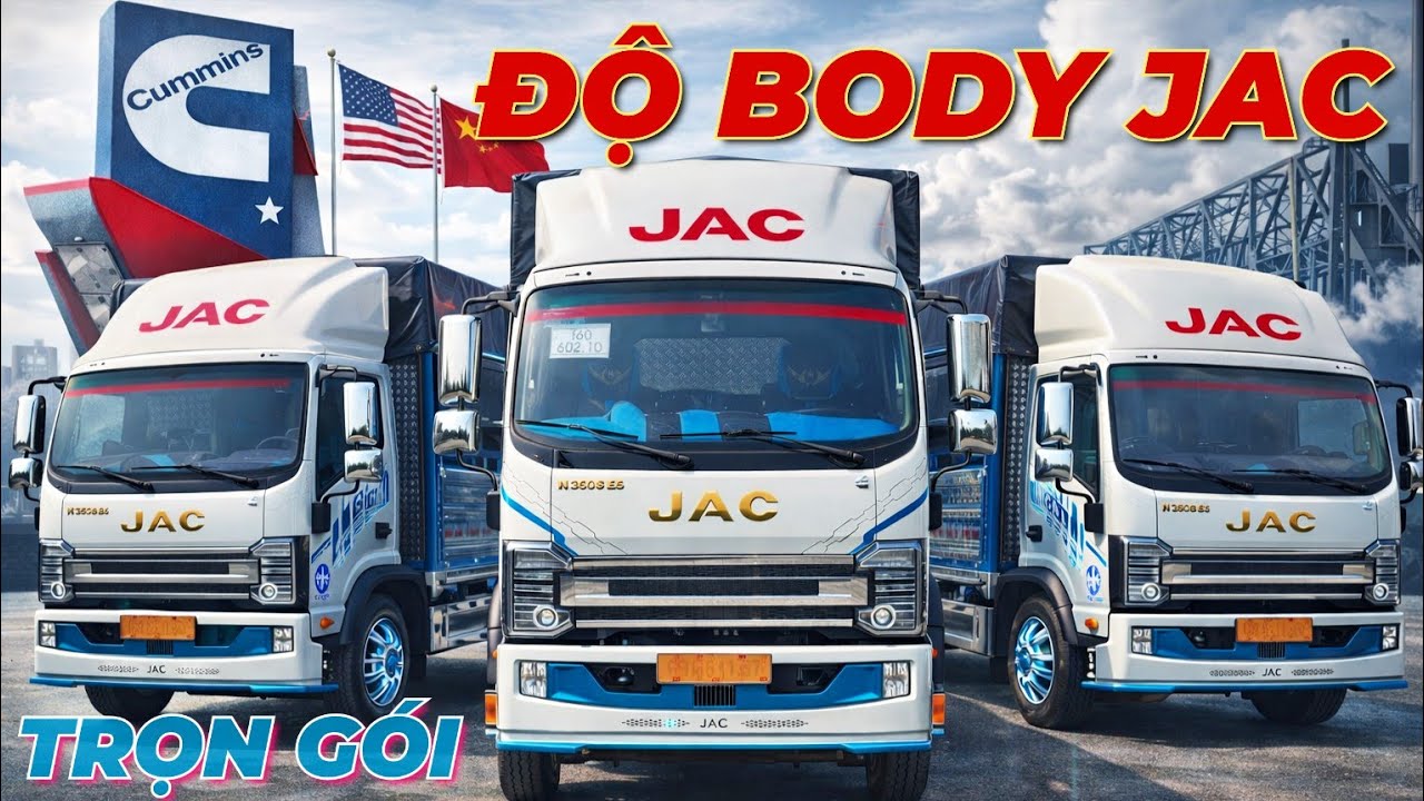 Lăn Bánh Xe Tải JAC N350 PRO Cao Cấp | N350S Pro Tải 3.5 Tấn Trọn Gói An Cư Xe Tải