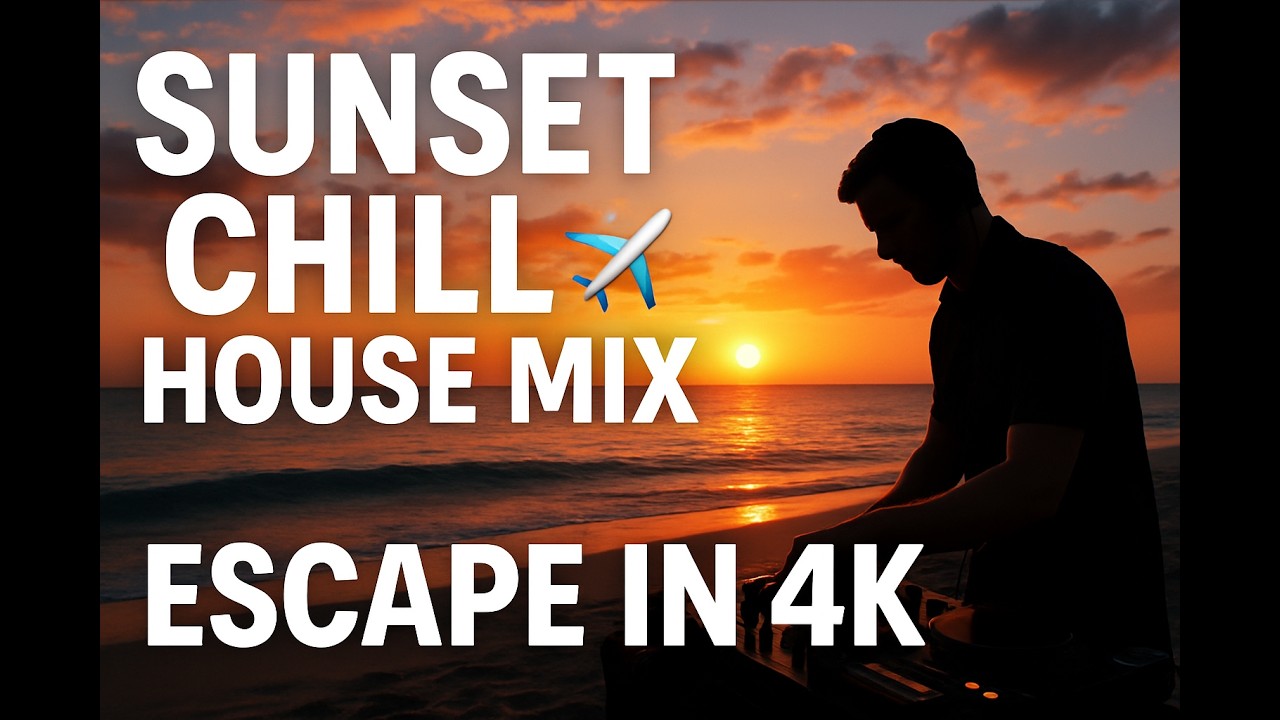 Chill House Garden Mix 🌙 Jet Set Groove Vol. 4 | Evening DJ Set for Work, Study, Focus 2025 4K