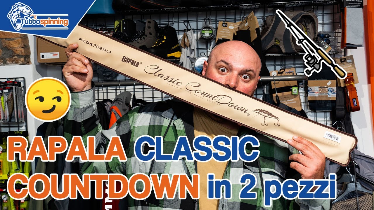 🆕 RAPALA CLASSIC COUNTDOWN 🎣 Il prodotto della settimana