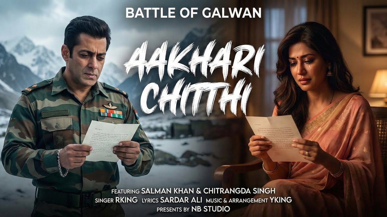 Battle Of Galwan | Aakhari Chitthi 🇮🇳 | Salman Khan & Chitrangada Singh | Indian Army Tribute | 