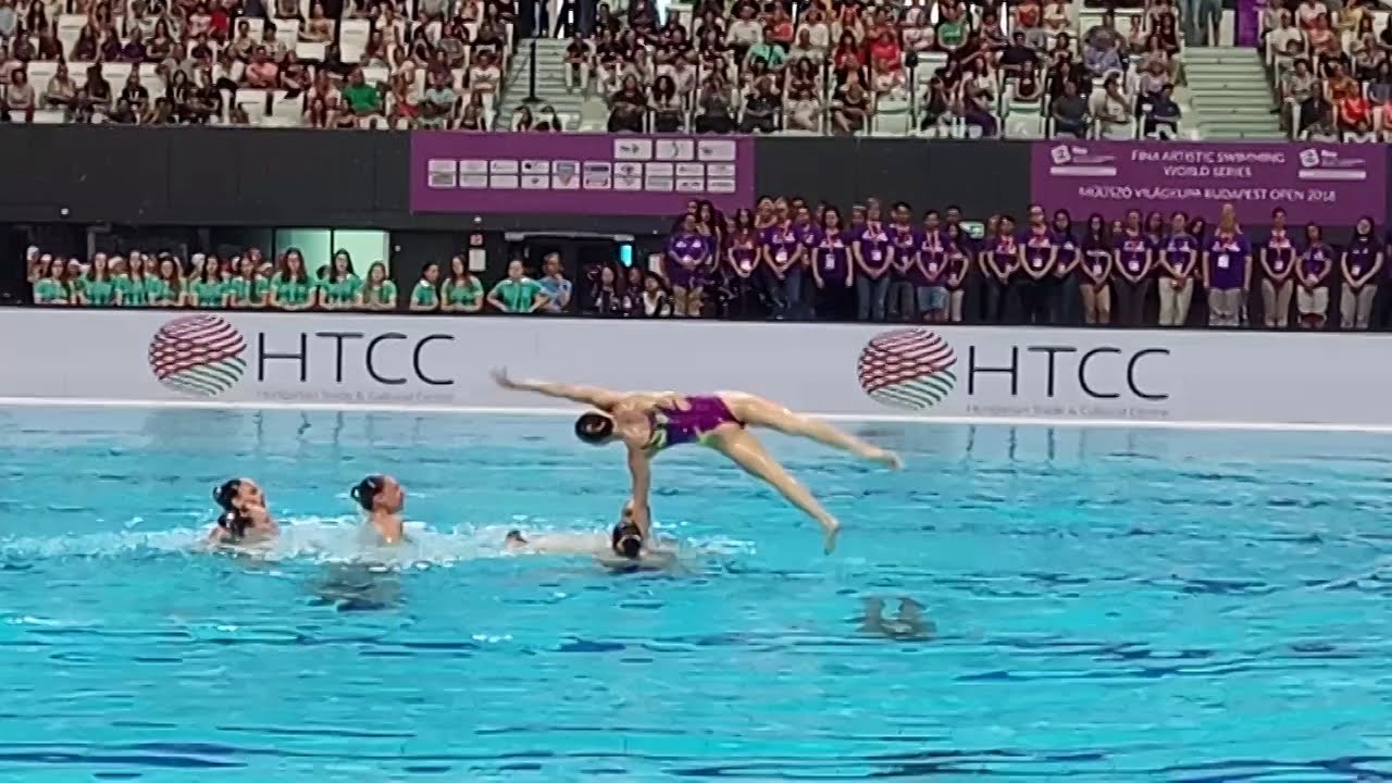 Artistic Swimming 2018-WS-Budapest: Gala Combo Israel