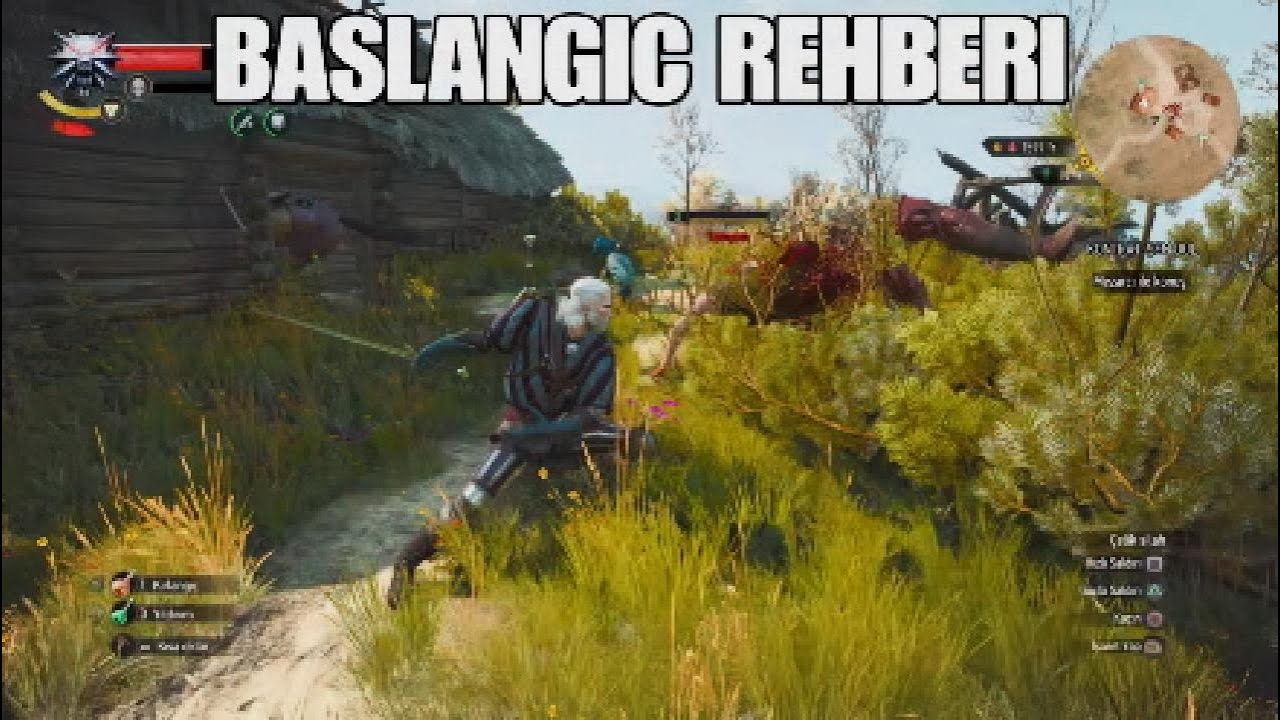 THE WITCHER 3 - DETAYLI BAŞLANGI&Ccedil; REHBERİ