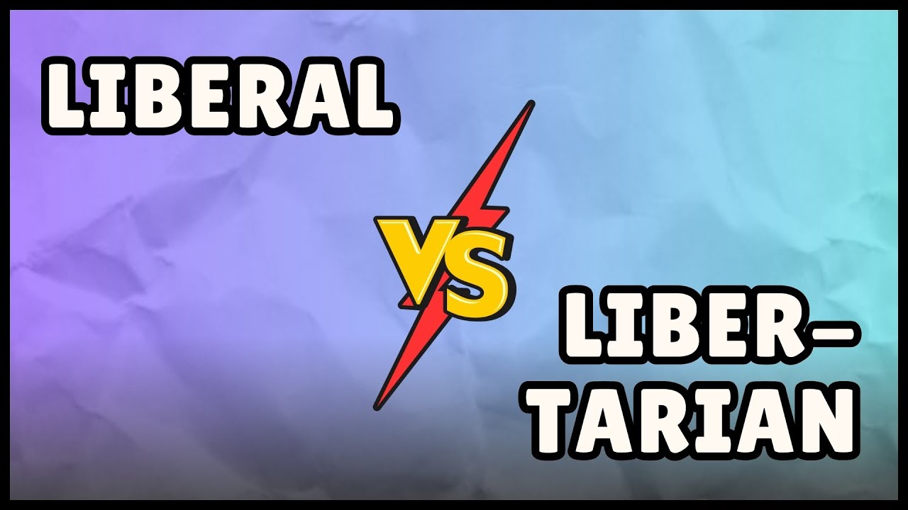 Liberal vs Libertarian (Easy Explanation)