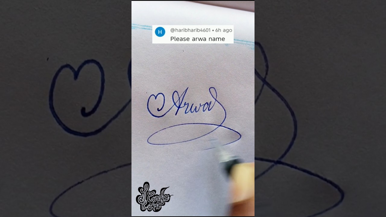 Stylish Name | Arwa | Stylish Signature | Calligraphy Signature