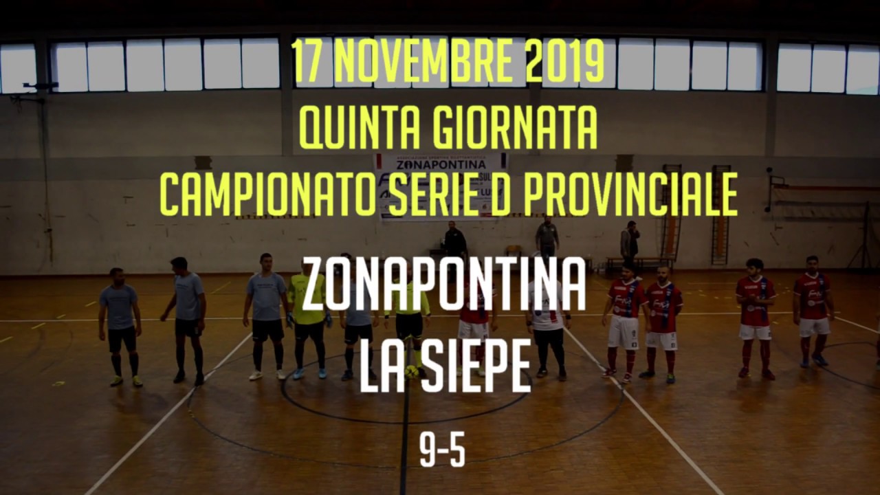 Serie D | Zonapontina - La Siepe 9-5